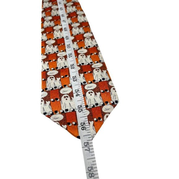Halloween Novelty Silk Necktie - Picture 11 of 12